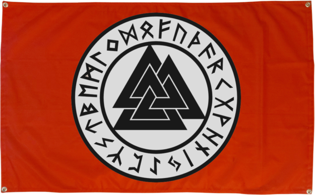 Valknut Flagge