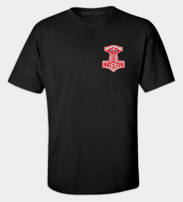 Mjölnir besticktes T-Shirt