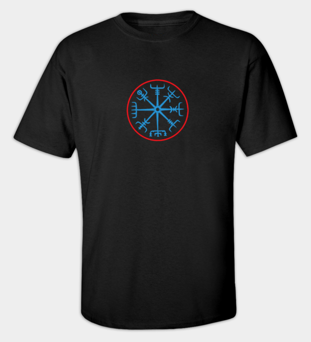 Vegvisir besticktes T-Shirt