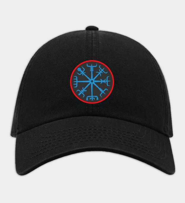 Vegvisir bestickte Baseballkappe