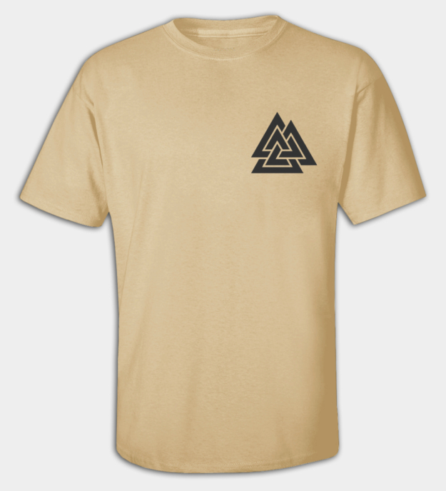 Valknut besticktes T-Shirt